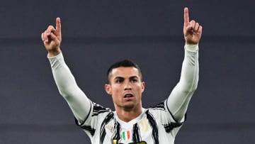 Cristiano Ronaldo celebrando un gol con la Juventus