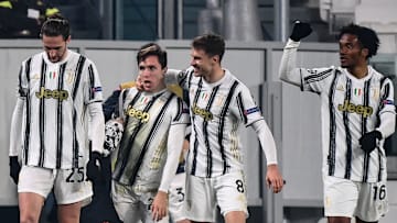 Adrien Rabiot, Federico Chiesa, Aaron Ramsey e Juan Cuadrado