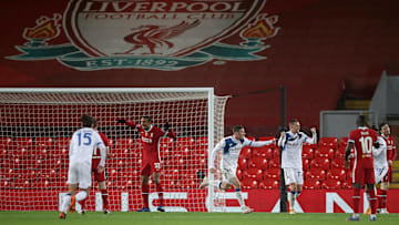 Ilicic esulta nella vittoria bergamasca a Liverpool