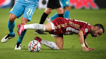 Mathieu Valbuena face à l'OM, mercredi. 