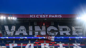 Les supporters ont déployé un nouveau tifo avant la demi-finale contre Manchester City. 