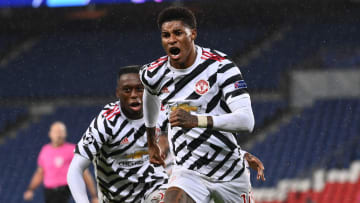 Marcus Rashford has scored in his last two games against PSG