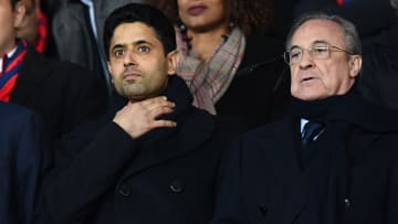 Nasser Al-Khelaïfi et Florentino Perez.