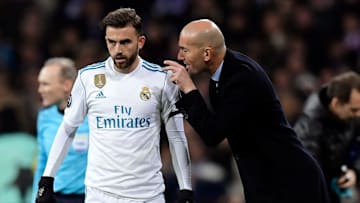 Gehen vorerst getrennte Wege: Borja Mayoral und Zinédine Zidane
