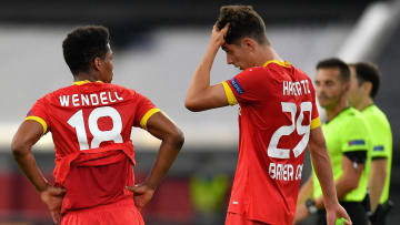 Wieder hat´s nicht gereicht: Wendell und Havertz nach dem Aus gegen Inter Mailand