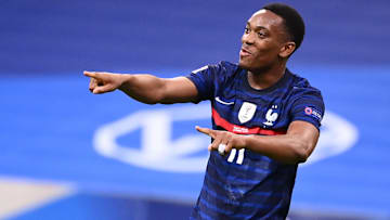 Anthony Martial, homme du match. 