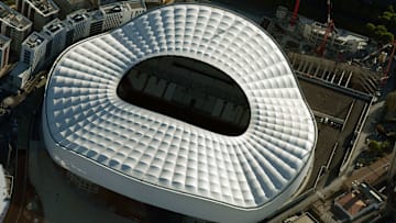 Vue aérienne du Vélodrome de Marseille