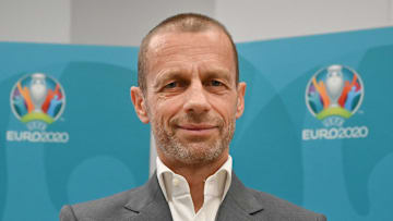 Il presidente UEFA Ceferin