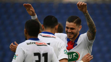 Icardi a inscrit un triplé contre Angers