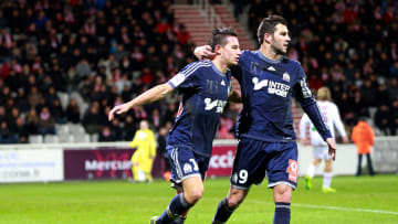 Thauvin y Gignac en el Marsella