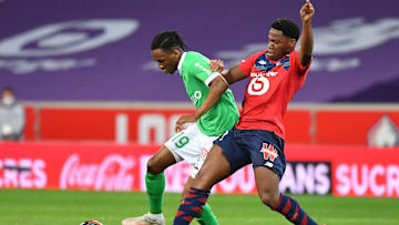 Jonathan David et les Lillois n'ont pas fait sauter le verrou stéphanois. 