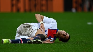 FBL-FRA-LIGUE1-LORIENT-PSG - Di Maria, lesionado.