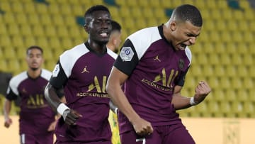 Kylian Mbappé a mené le PSG vers le succès à Nantes. 
