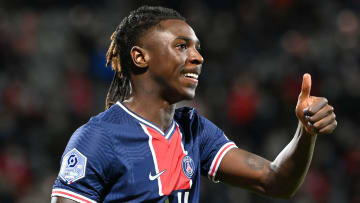 Moise Kean a joué deux matchs avec le PSG dont un titulaire 