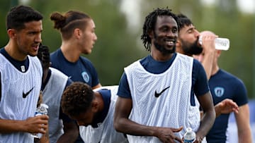 Les joueurs du Paris FC. 