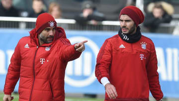 Pep Guardiola y Serdar Tasci