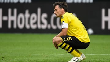 Mats Hummels ist nach der Niederlage niedergeschlagen