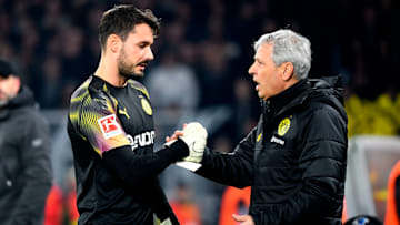 Roman Bürki und Lucien Favre.