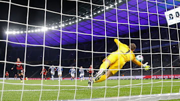 Nach der Niederlage gegen Eintracht Frankfurt war Hertha-Keeper Alexander Schwolow angefressen
