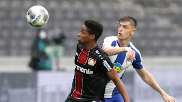 Vergangene Saison noch Konkurrenten, bald aber Teamkollegen? Wendell und Hertha-Stürmer Piatek