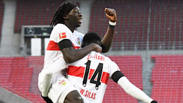 Tanguy Coulibaly und Silas Wamangituka.