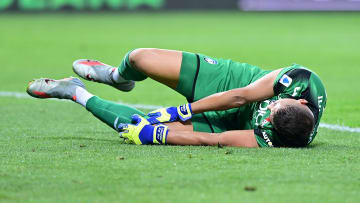 Pierluigi Gollini s'est blessé face à l'Inter Milan lors de la 38e journée de la Serie A