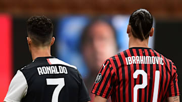 Cristiano Ronaldo e Zlatan Ibrahimovic