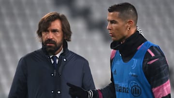 Andrea Pirlo e Cristiano Ronaldo