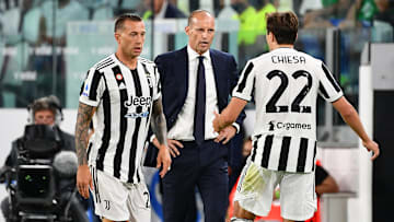 Allegri e Chiesa (con Bernardeschi)