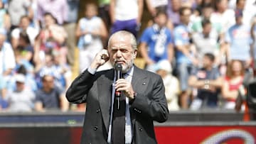Il patron del Napoli, Aurelio De Laurentiis