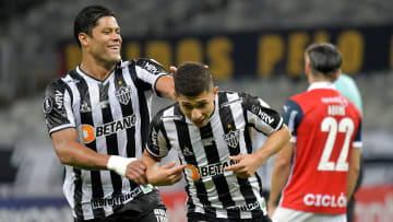 Hulk marcou duas vezes na vitória do Galo diante do Cerro Porteño e tornou-se artilheiro da equipe na temporada 2021. 