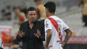 Marcelo Gallardo y Jorge Carrascal