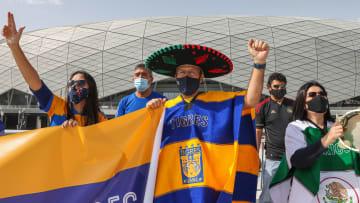 Aficionados de Tigres UANL.