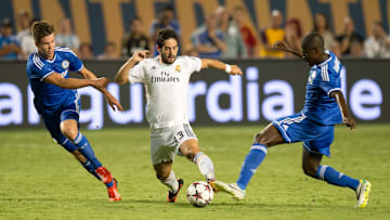 FBL-REAL  MADRID AND CHELSEA-FRIENDLY