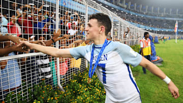Phil Foden, Balón de Oro del Mundial Sub 17 del 2017