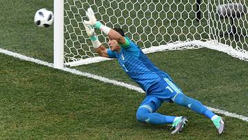 Essam El-Hadary stand mit über 45 Jahren bei der WM auf dem Feld Essam El-Hadary stand mit über 45 Jahren bei der WM auf dem Feld