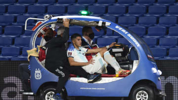 Palacios se retiró llorando