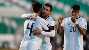Lionel Messi se enojó con uno de los preparadores físicos de la selección boliviana.