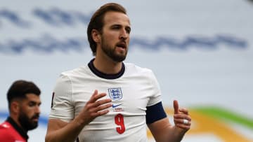 Kane scored and assisted in England's 2-0 win over Albania