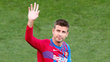 Gerard Piqué en el trofeo Joan Gamper