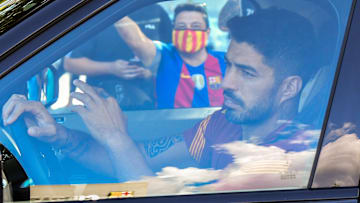 FC Barcelona Players Arrive For Training