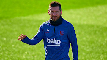 FC Barcelona Training Session
