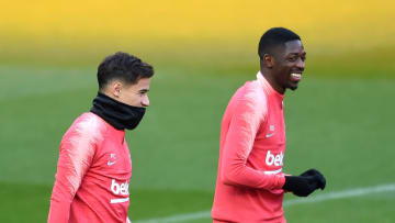 FC Barcelona Training and Press Conference