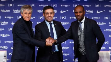 FC Barcelona Unveil New Coach Quique Setien