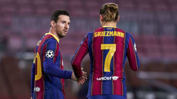 Griezmann et Messi connaissent des débuts difficiles ensemble 