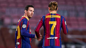 Griezmann et Messi connaissent des débuts difficiles ensemble 