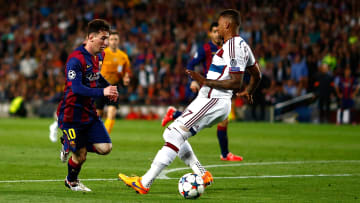 Le fameux crochet de Lionel Messi sur Jerome Boateng.