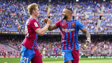 Memphis Depay y Frenkie De Jong son los mejores jugadores del Barcelona en este inicio de temporada