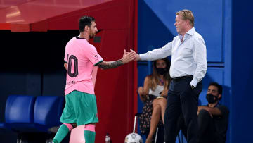 Messi y Koeman no iniciaron su relación de la mejor forma posible