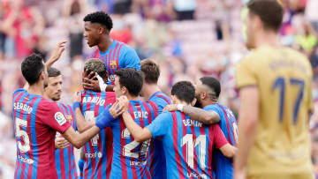 Ansu Fati, Eric Garcia, Memphis Depay, Riqui Puig